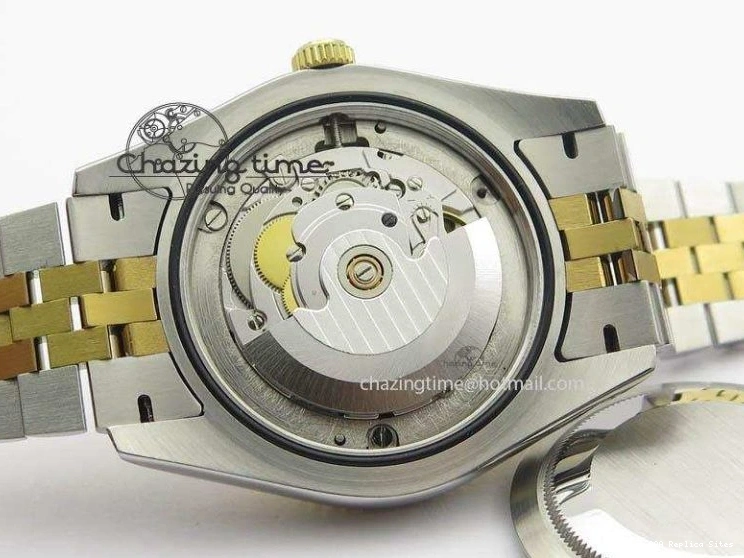 AAA Replica Watches SS A DateJust Version Edition II BP 3606 Bracelet Colorful 41mm Dial YG Jubilee Best Maker On Gray New Roman 0105